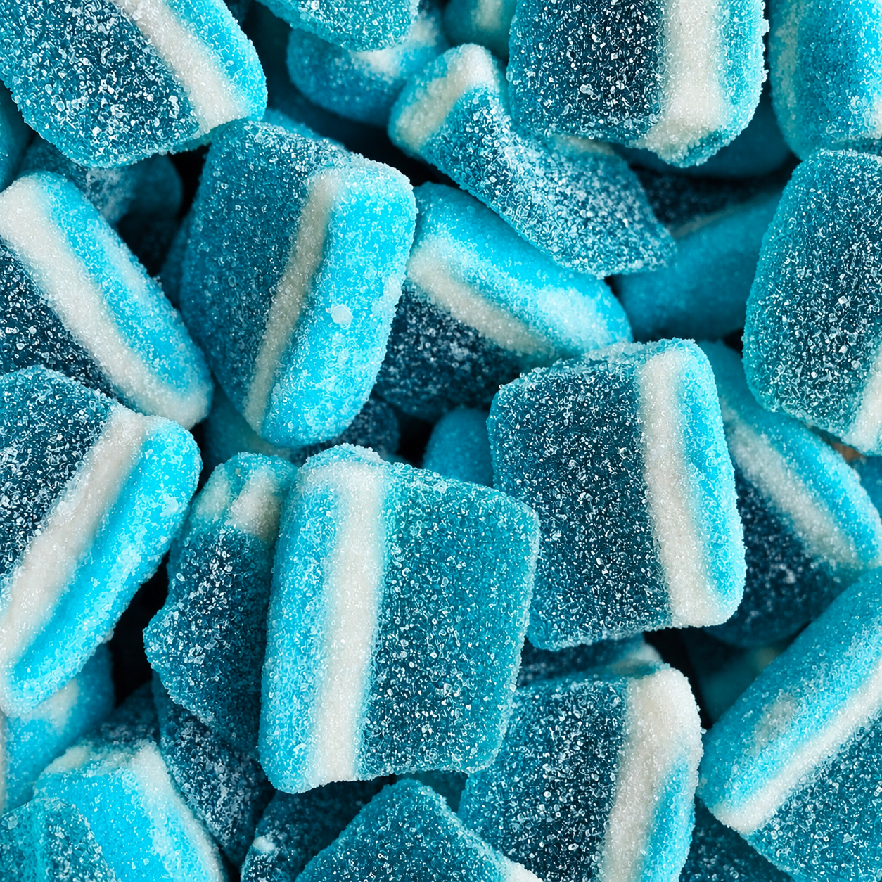 Blue raspberry Slices