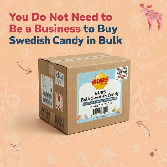 You Do Not Need to Be a Business to Buy Swedish Candy in Bulk