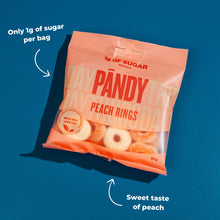 Pändy Peach Rings 50g x 14