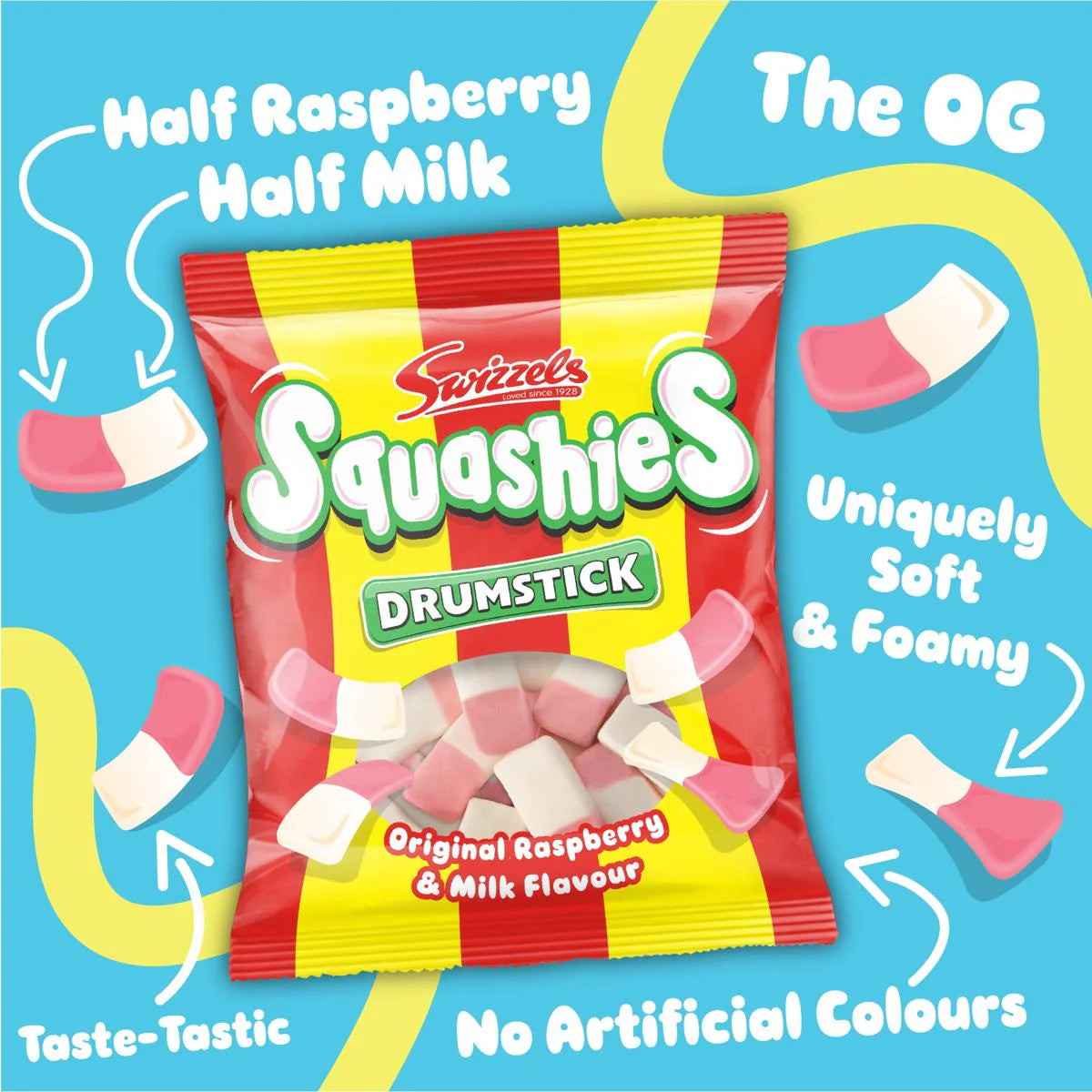 Squashies Original 12x140g