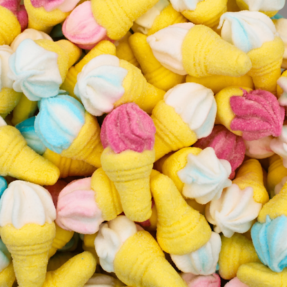 Ice Cream Cones Marshmallows