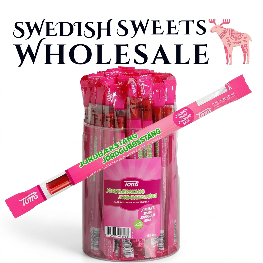 Strawberry Penguin Sticks 0.95 oz x 55 pcs