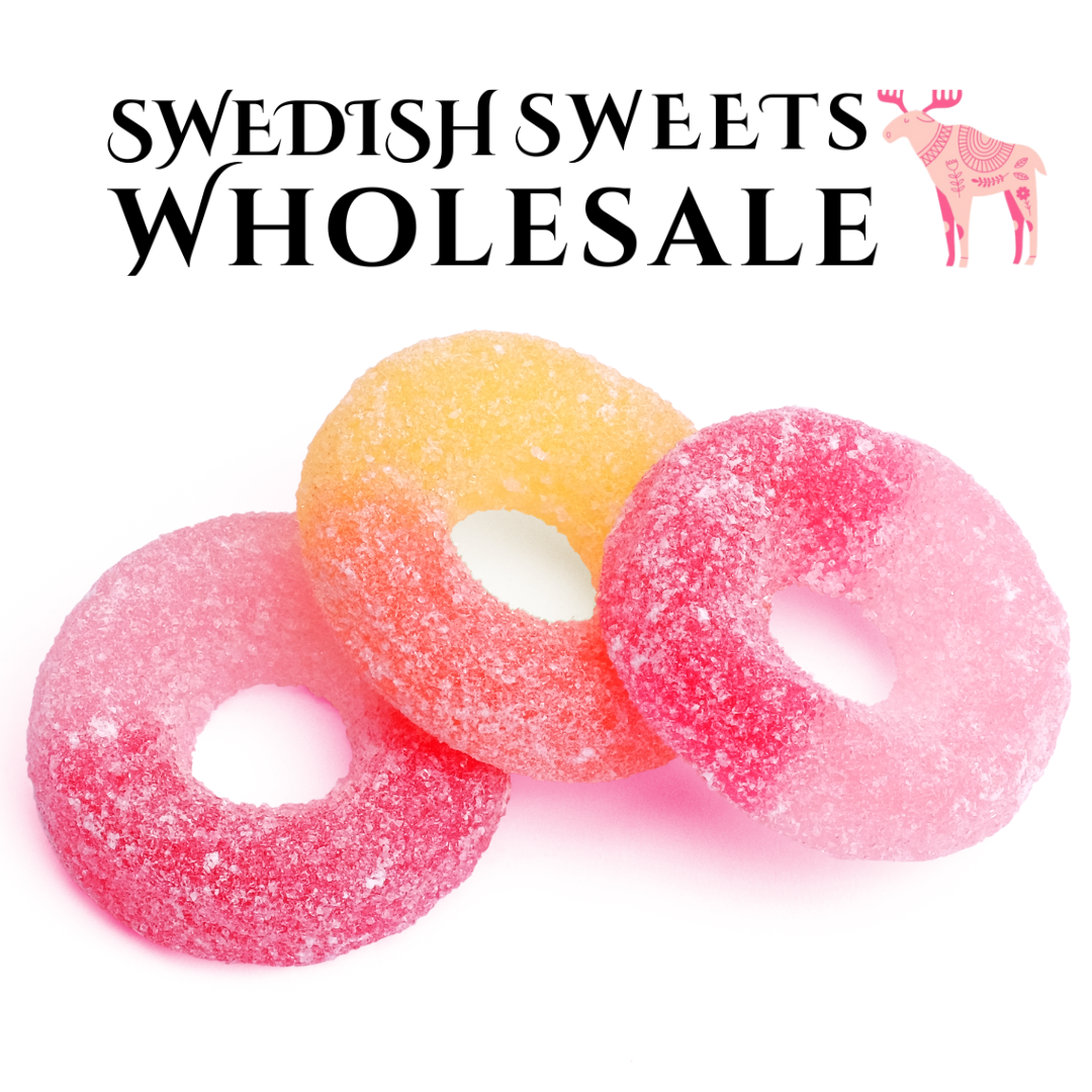 Wholesale Swedish Candy In Bulk | Tutti Frutti Rings Big Pack 1,7 kg