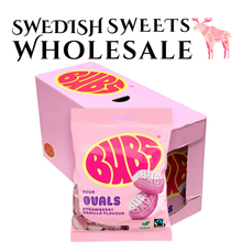 Bubs Goody Sour Ovals Strawberry Vanilla 12 x 90g