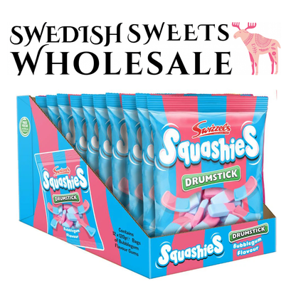 Squashies Bubblegum 12x140g