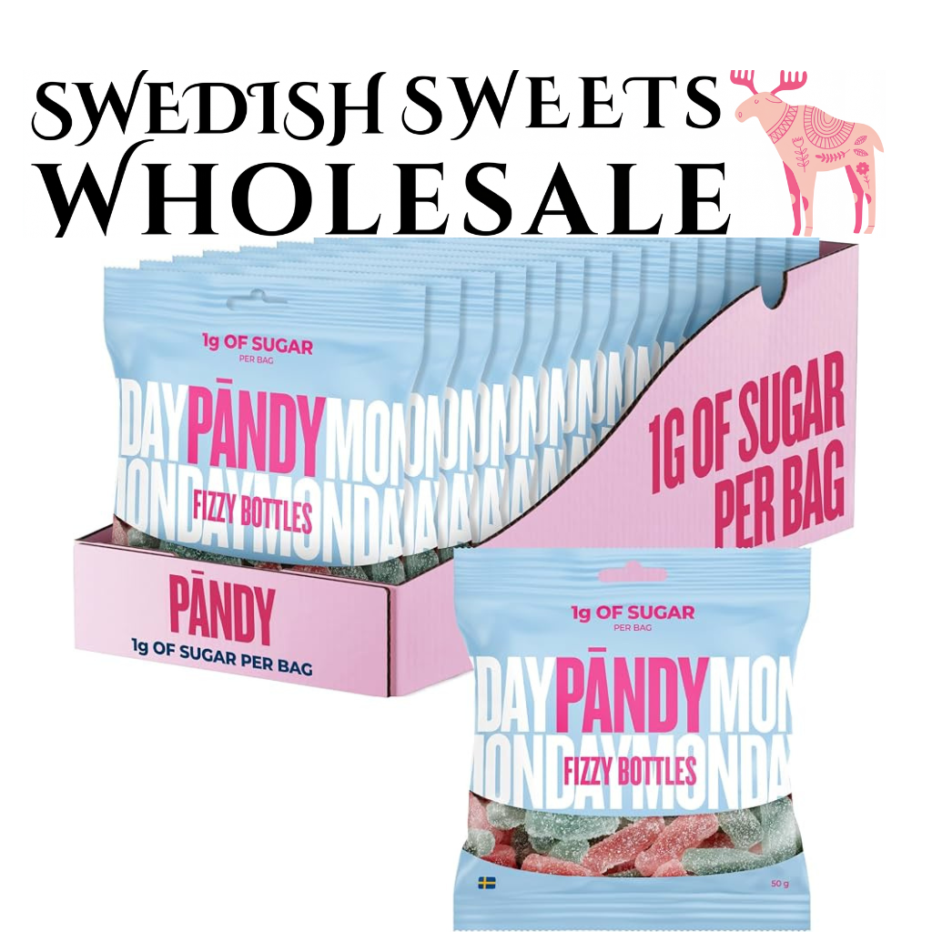 Pändy Fizzy Bottles 50G x 14