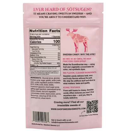 Bubs Mix With Swedish Candy 1/2lb Bag (12 Pack)