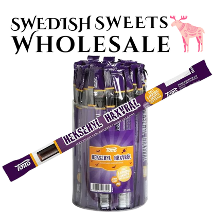 Witch’s Scream Licorice - Penguin Sticks 0.95 oz x 55 pcs