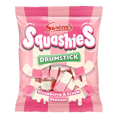 Squashies Strawberry & Cream  12x140g