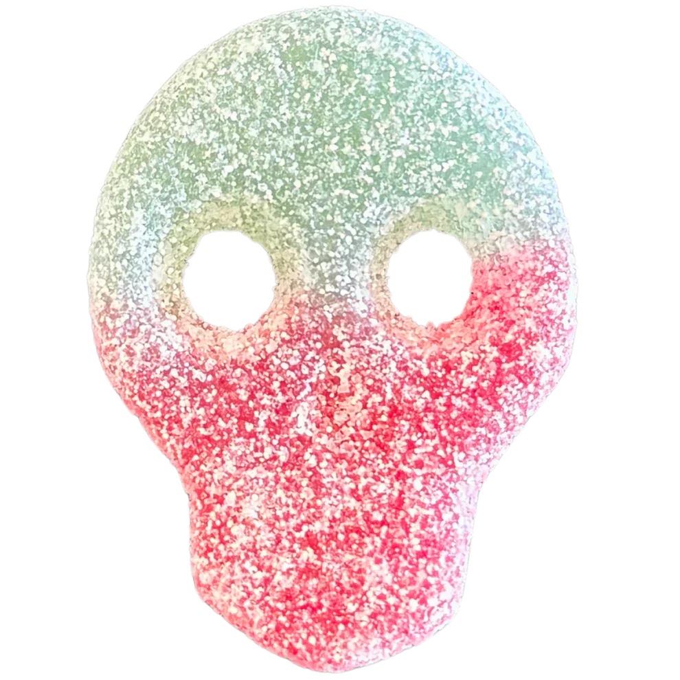 Sour Watermelon Skulls