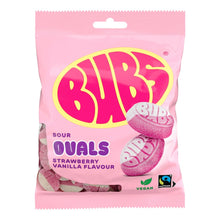 Bubs Goody Sour Ovals Strawberry Vanilla 12 x 90g