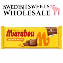Marabou Orange Crisp 160g x 15 — Swedish Sweets Wholesale