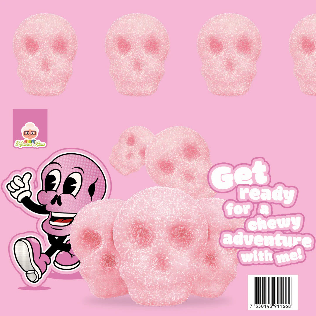 Skummis Strawberry Foamy Skulls